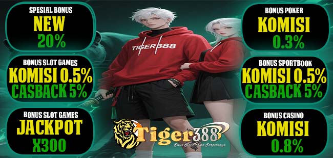 TIGER388 Platform Slot Mudah Jackpot Dengan Modal Murah